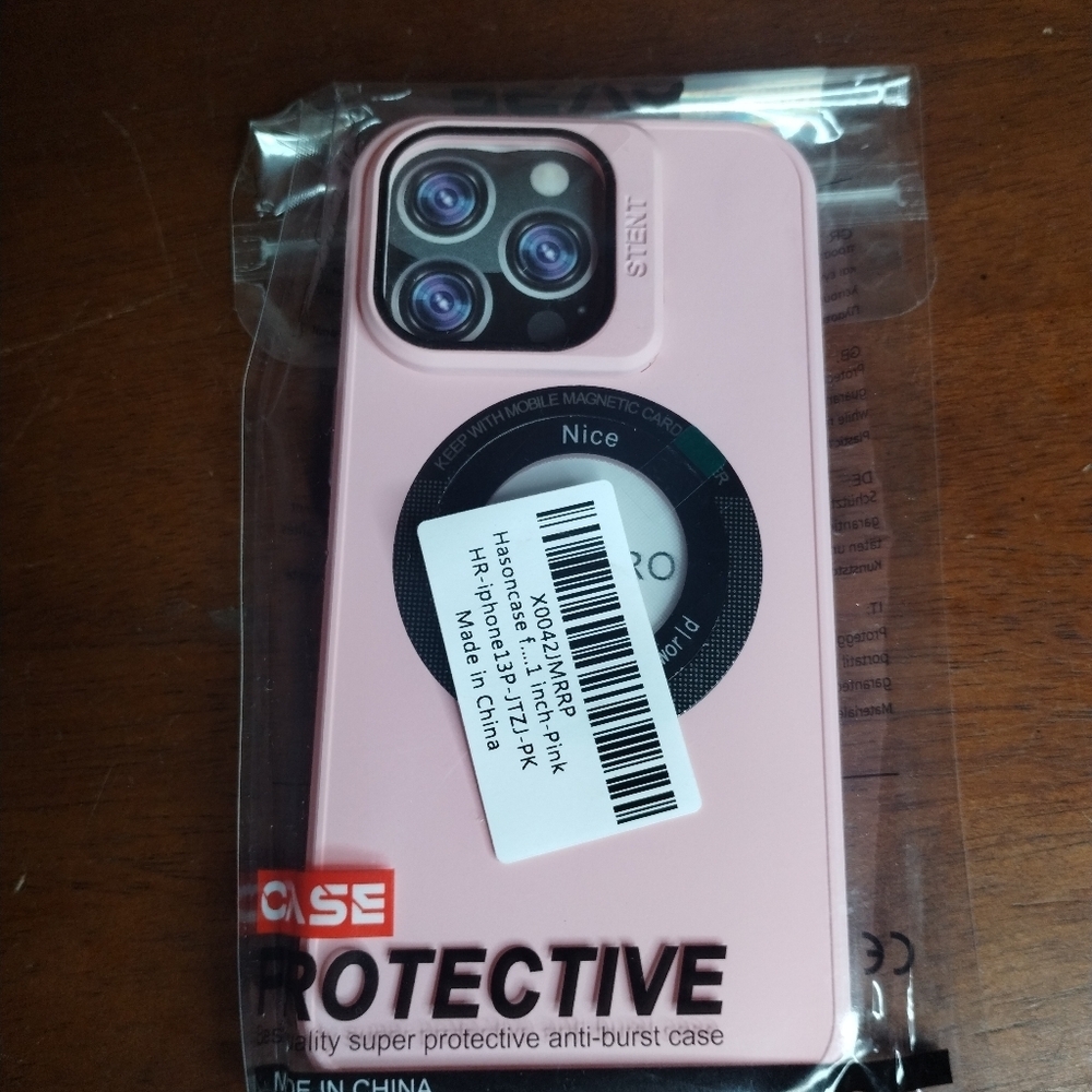 New Iphone 13 Pink Protective Phone Case